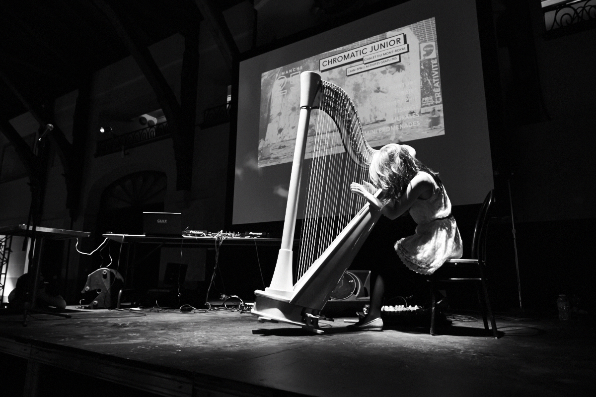 Joli panorama pour le Cocktail Chromatic au Chalet du Mont-Royal