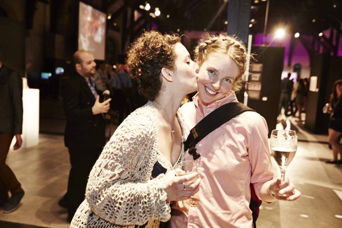 Joli panorama pour le Cocktail Chromatic au Chalet du Mont-Royal