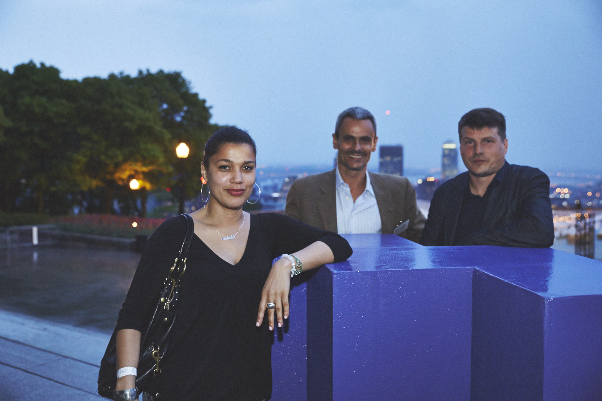 Joli panorama pour le Cocktail Chromatic au Chalet du Mont-Royal