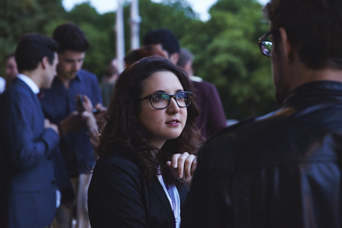 Joli panorama pour le Cocktail Chromatic au Chalet du Mont-Royal