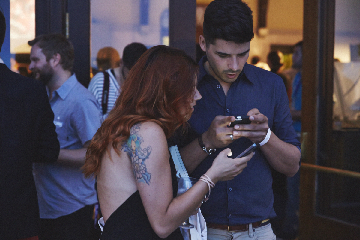 Joli panorama pour le Cocktail Chromatic au Chalet du Mont-Royal