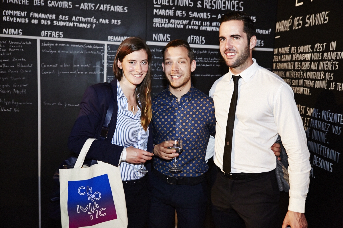 Joli panorama pour le Cocktail Chromatic au Chalet du Mont-Royal