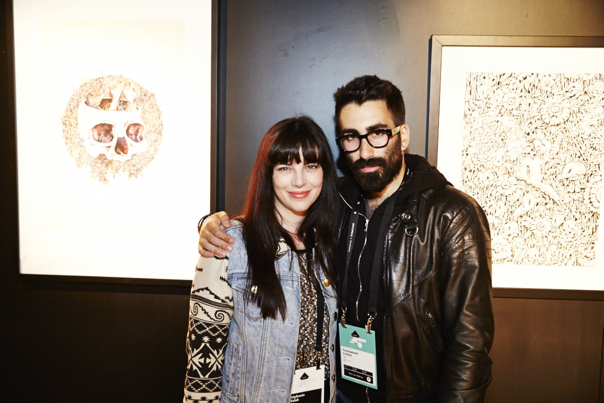 Joli panorama pour le Cocktail Chromatic au Chalet du Mont-Royal