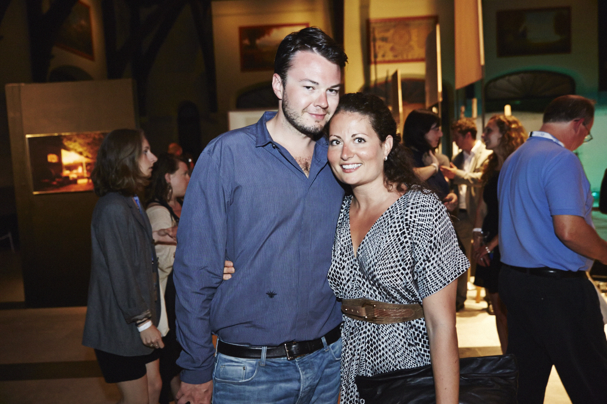 Joli panorama pour le Cocktail Chromatic au Chalet du Mont-Royal