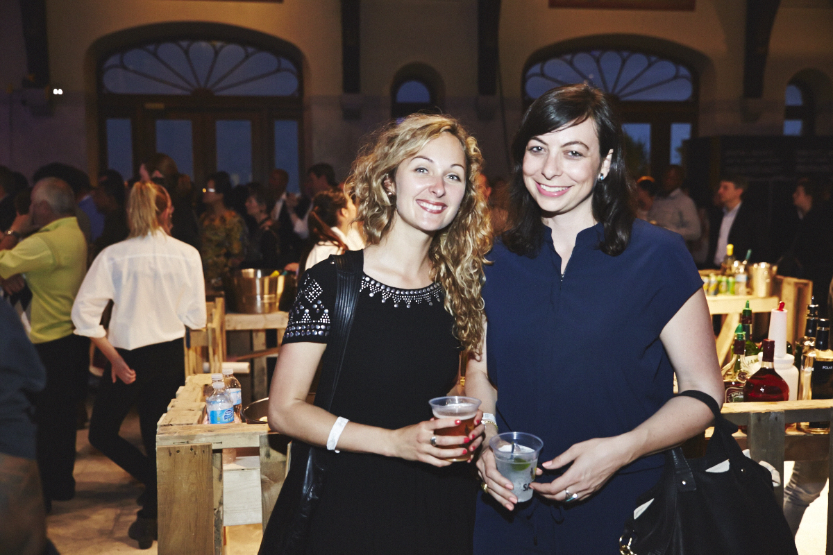 Joli panorama pour le Cocktail Chromatic au Chalet du Mont-Royal