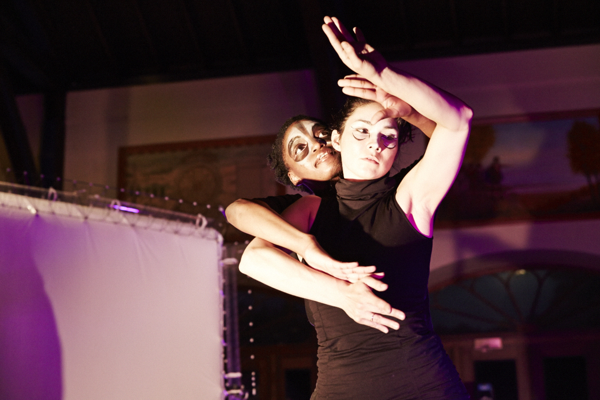 Joli panorama pour le Cocktail Chromatic au Chalet du Mont-Royal