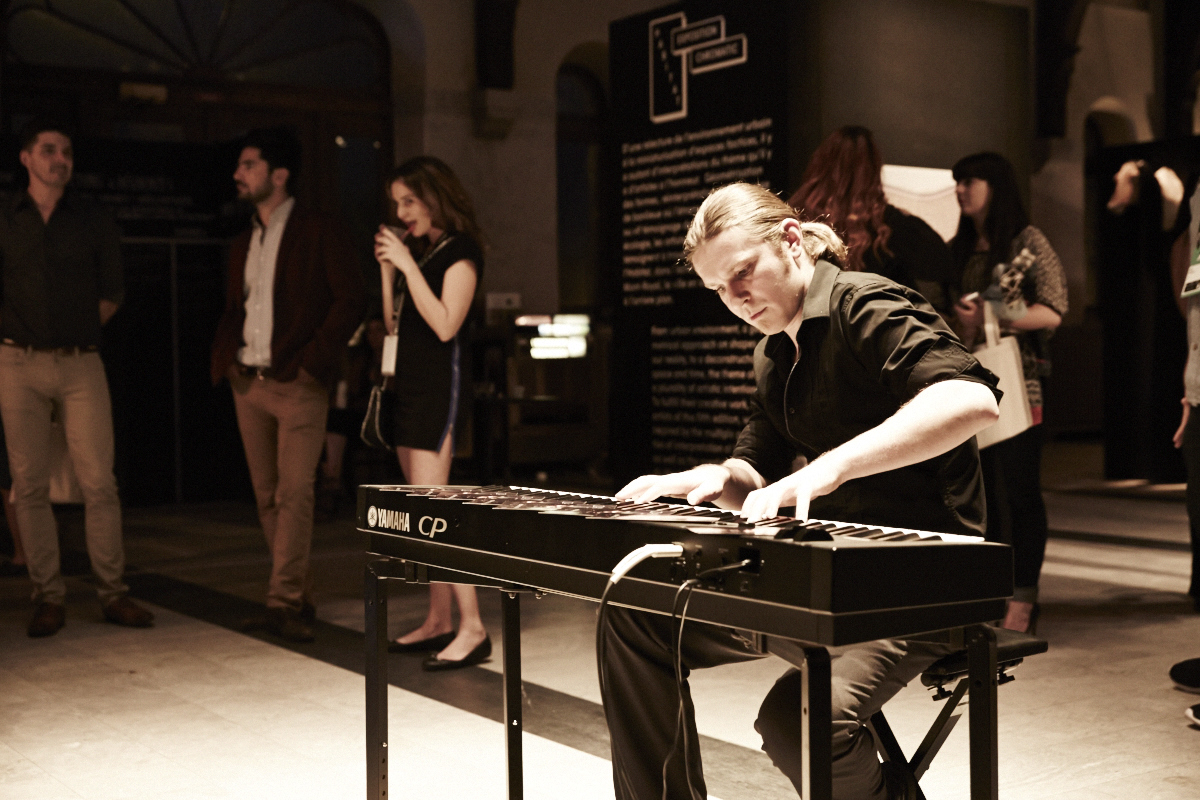 Joli panorama pour le Cocktail Chromatic au Chalet du Mont-Royal