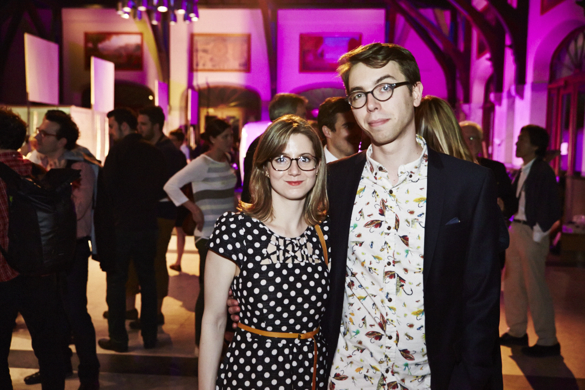 Joli panorama pour le Cocktail Chromatic au Chalet du Mont-Royal