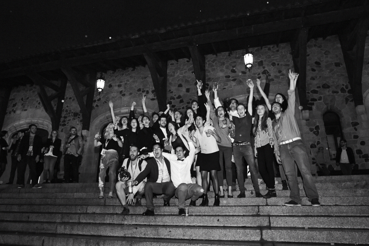 Joli panorama pour le Cocktail Chromatic au Chalet du Mont-Royal