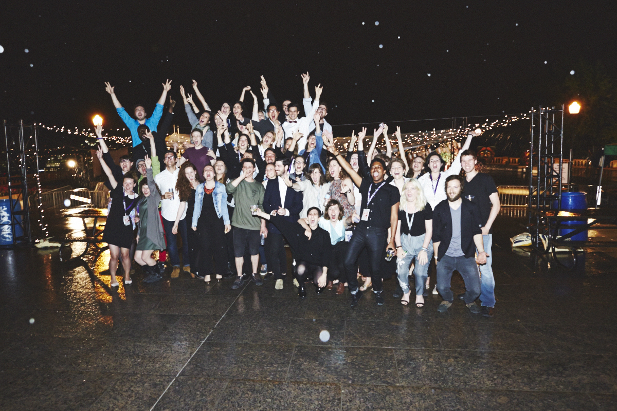 Joli panorama pour le Cocktail Chromatic au Chalet du Mont-Royal