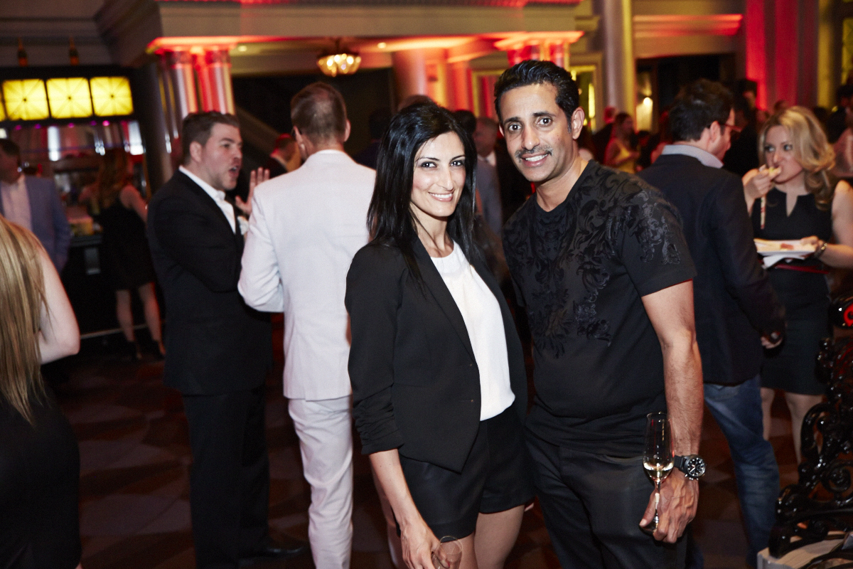 Ferrari et bulles réunies à l'hôtel St-James pour la F1