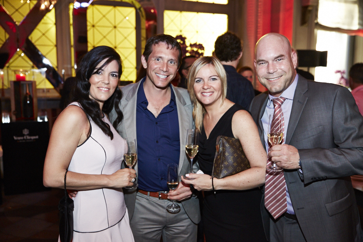 Ferrari et bulles réunies à l'hôtel St-James pour la F1