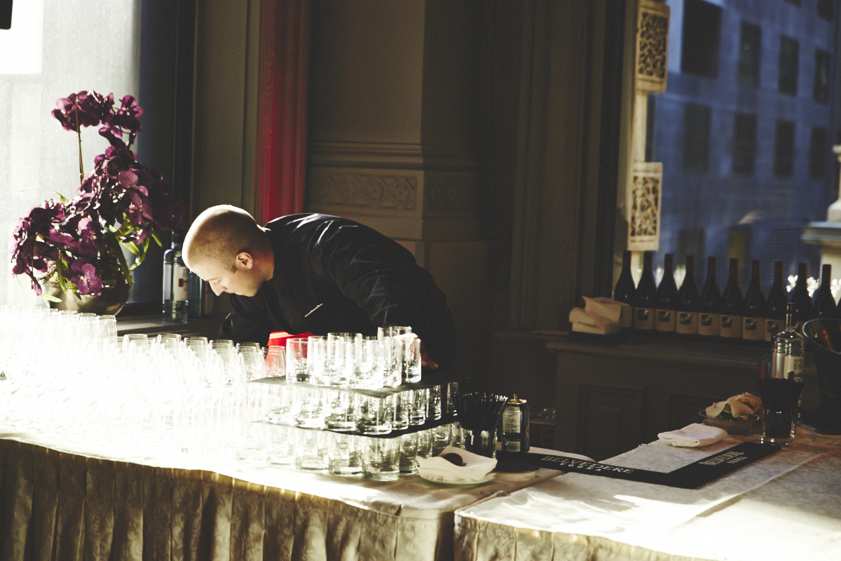 Ferrari et bulles réunies à l'hôtel St-James pour la F1