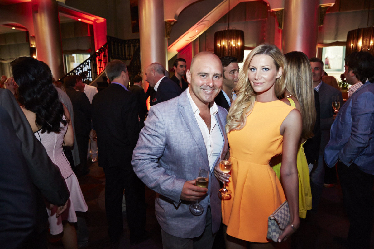 Ferrari et bulles réunies à l'hôtel St-James pour la F1