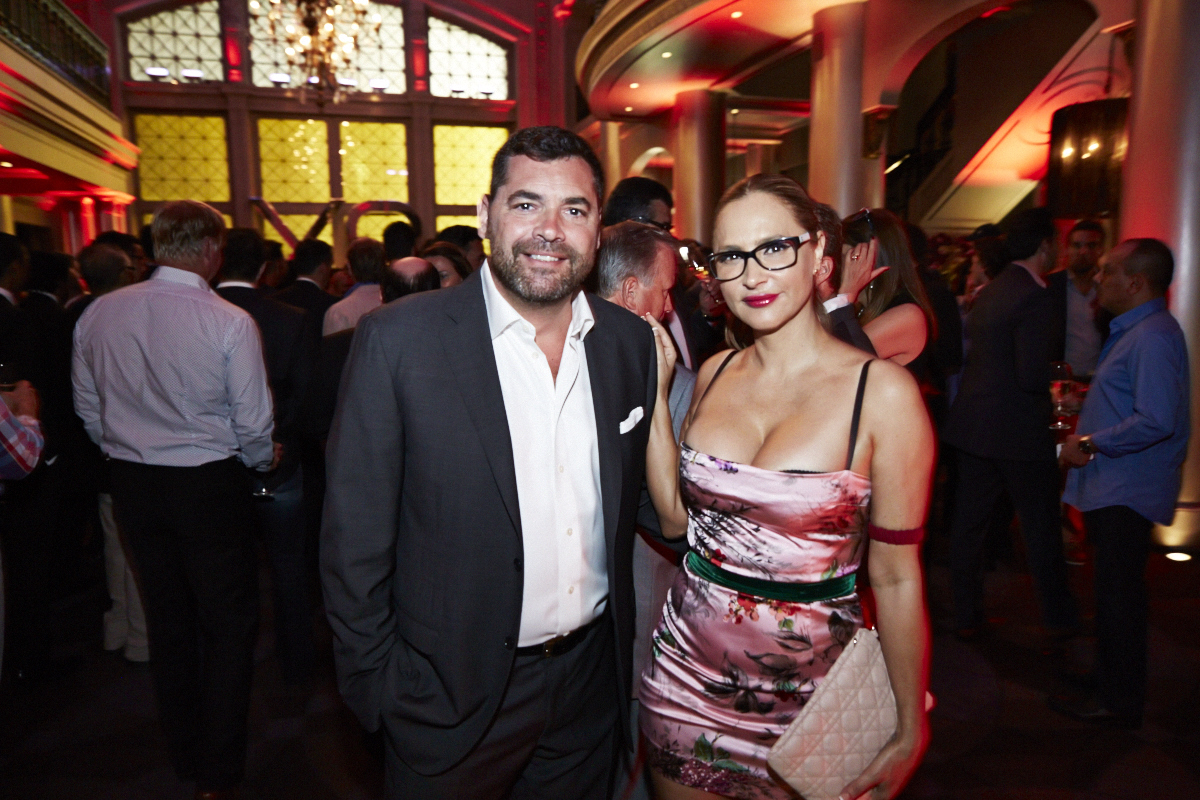 Ferrari et bulles réunies à l'hôtel St-James pour la F1