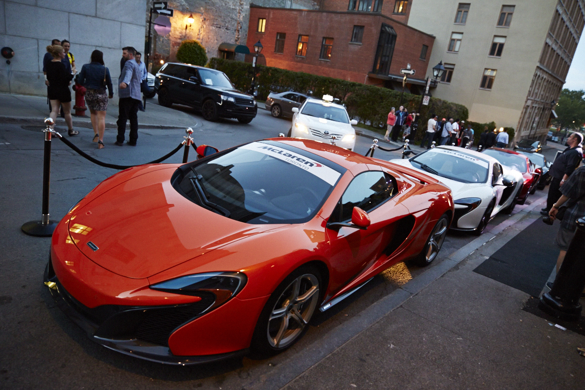 Beau party Momentum Mc Laren à l'Auberge Saint-Gabriel