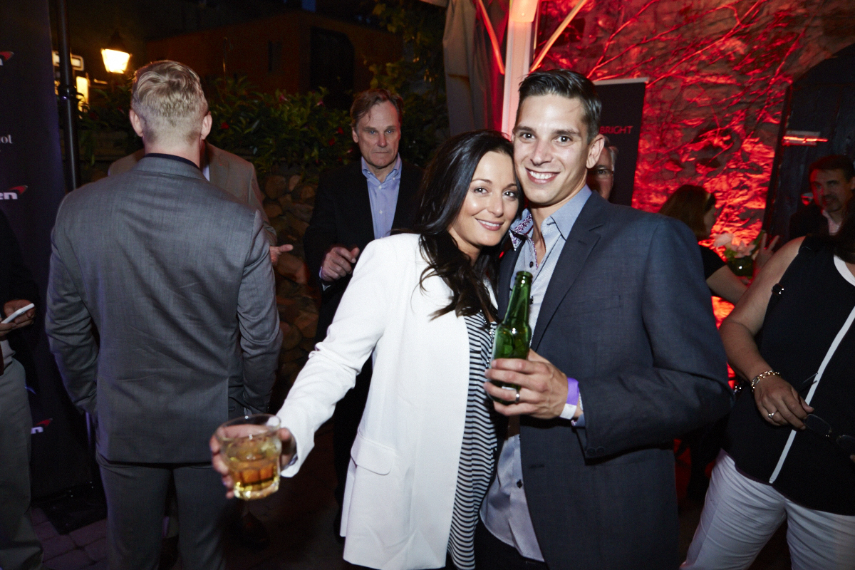 Beau party Momentum Mc Laren à l'Auberge Saint-Gabriel