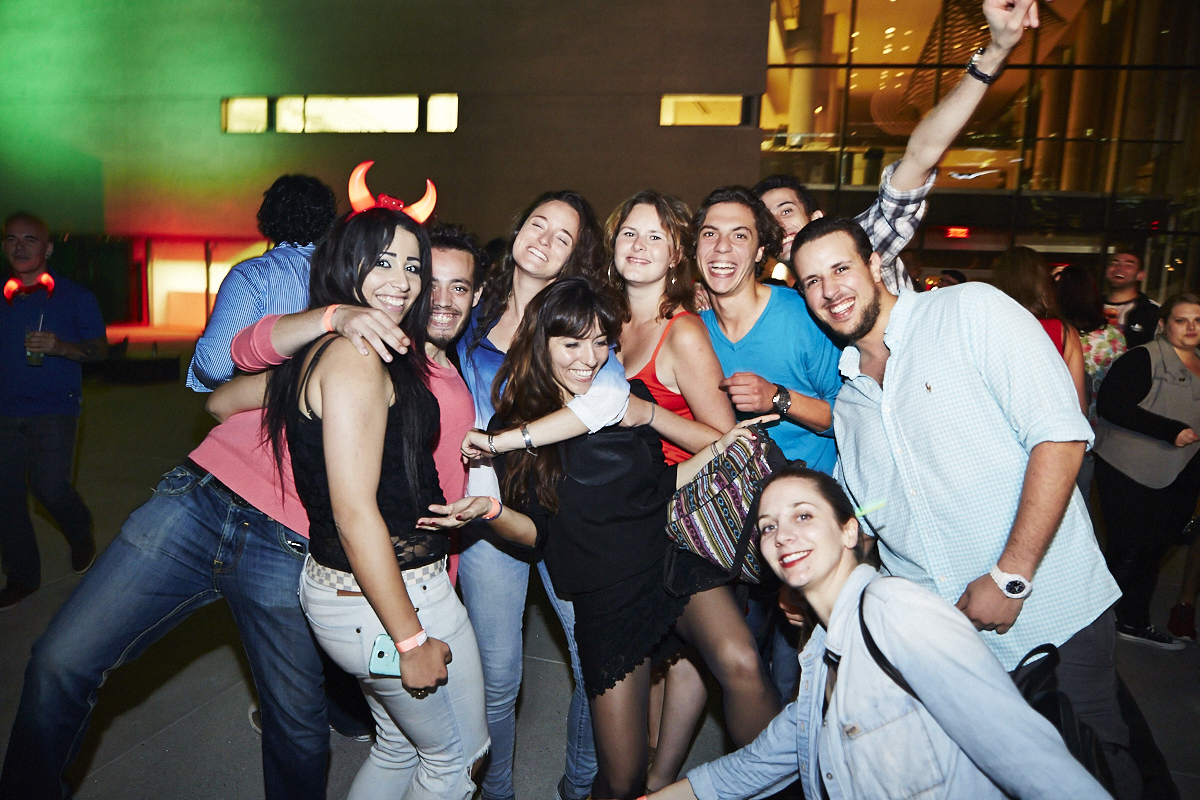 Gros Melting pot Juste pour Rire sous les étoiles à la Place des Arts