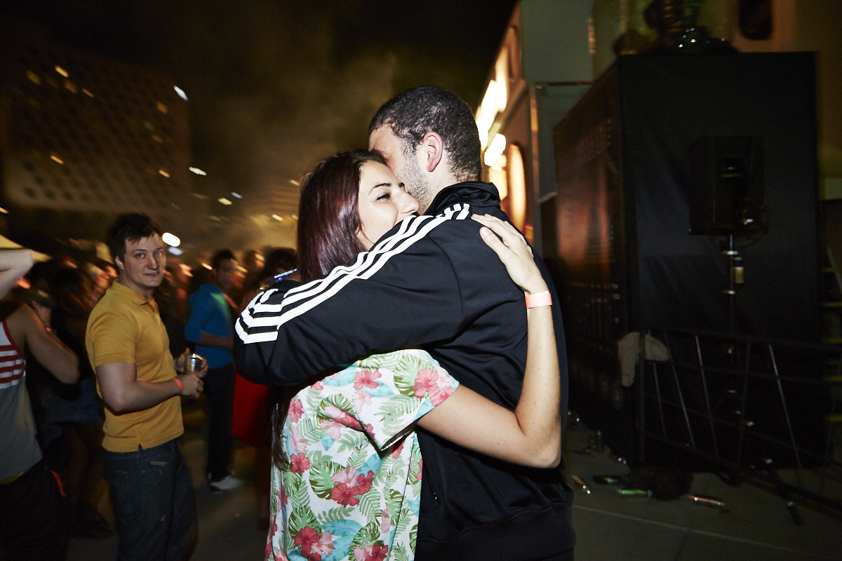 Gros Melting pot Juste pour Rire sous les étoiles à la Place des Arts