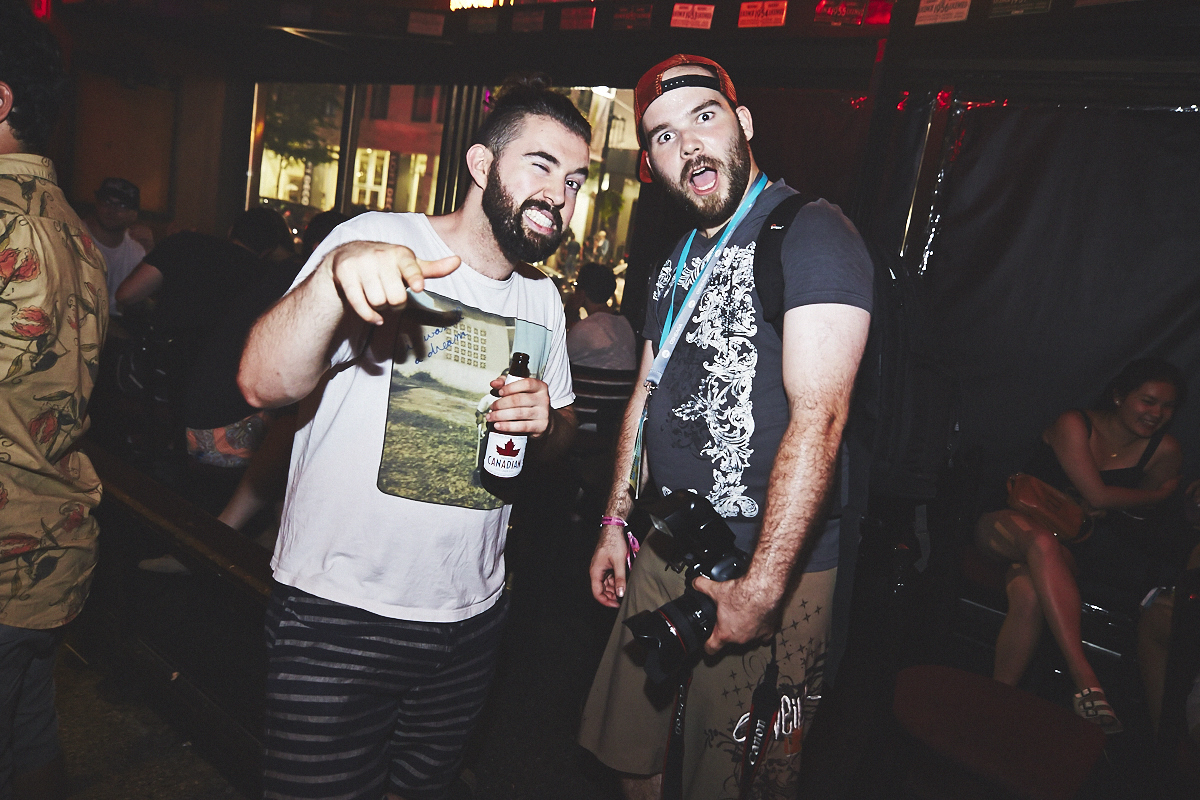 Ambiance torride pour l'after-party d'Osheaga au Belmont!