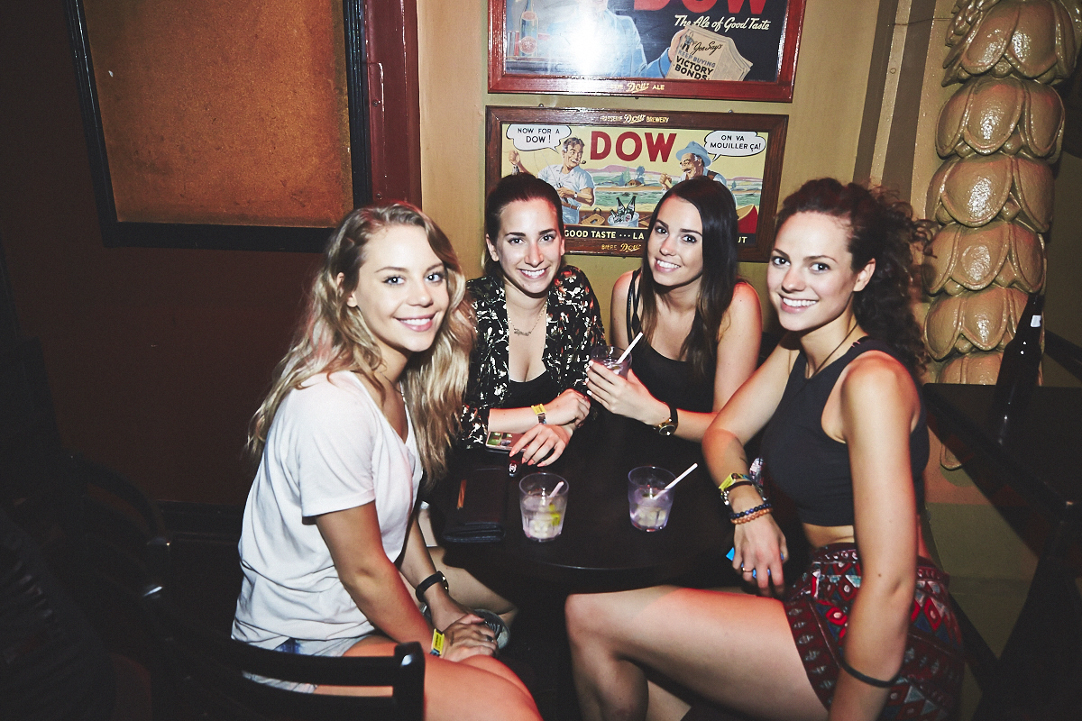 Ambiance torride pour l'after-party d'Osheaga au Belmont!