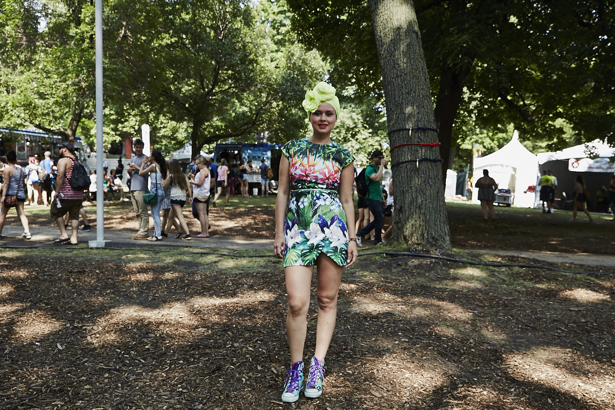Street Stylin' X Osheaga 2014: chapeaux, crop tops et mini-shorts