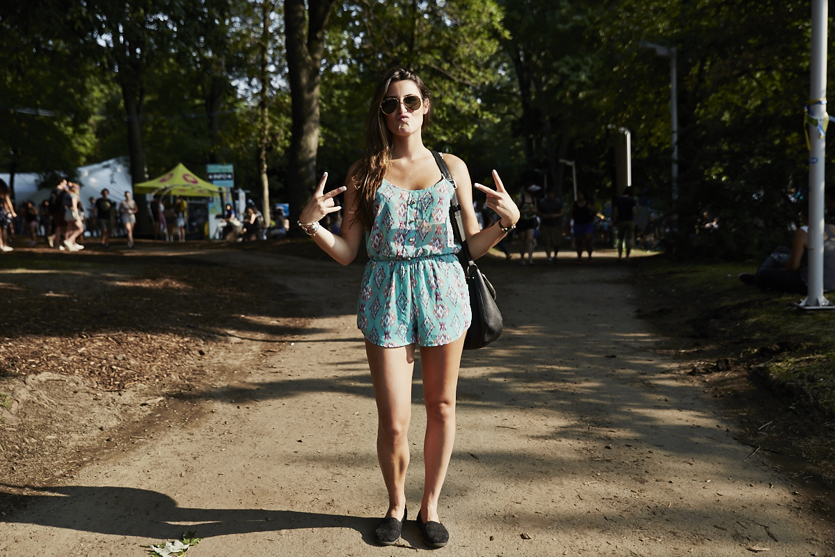Street Stylin' X Osheaga 2014: chapeaux, crop tops et mini-shorts