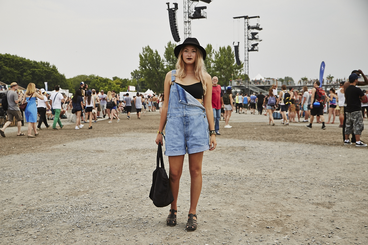 Street Stylin' X Osheaga 2014: chapeaux, crop tops et mini-shorts