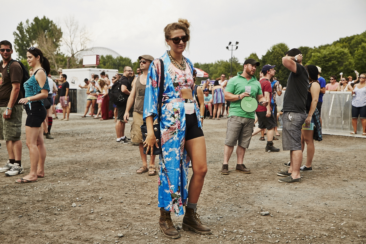 Street Stylin' X Osheaga 2014: chapeaux, crop tops et mini-shorts
