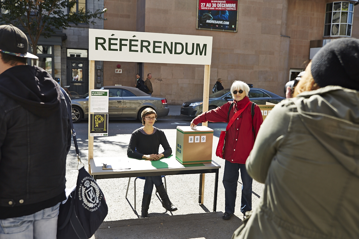 Park(ing) Day Montréal: notre ville déguisée par des nouveaux espaces de stationnement