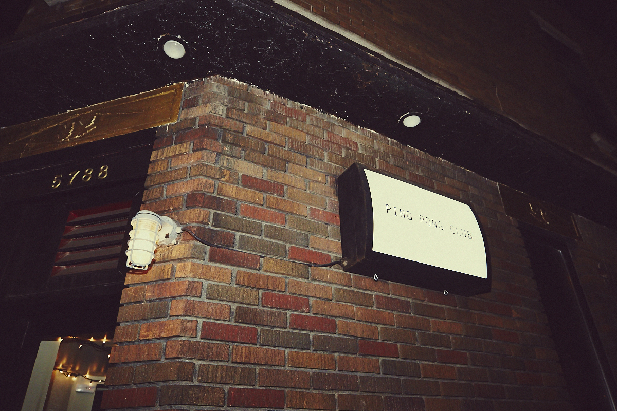 Montréal est en amour avec le nouveau Ping Pong Club