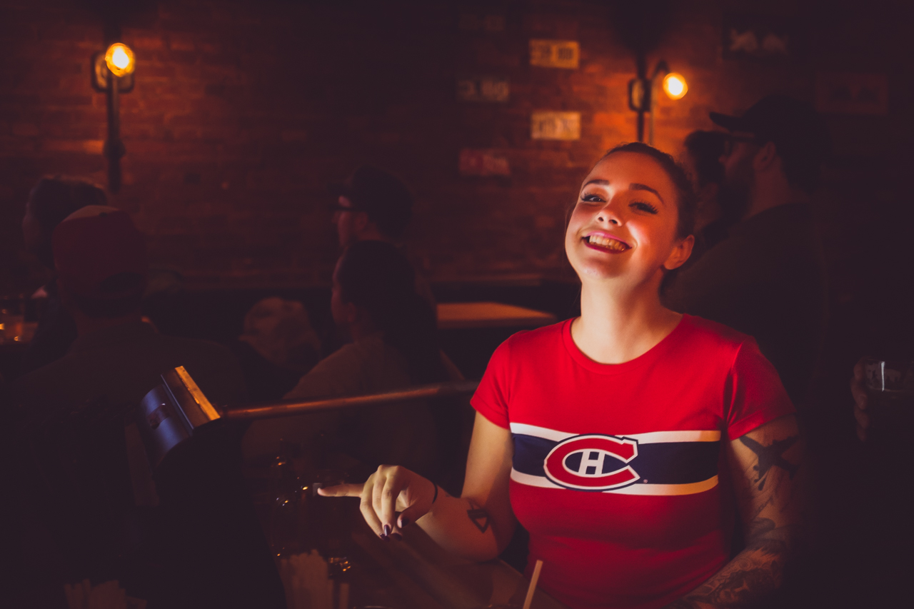 Nos Habs sont de retour et c'est au Midway qu'on les a regardés!