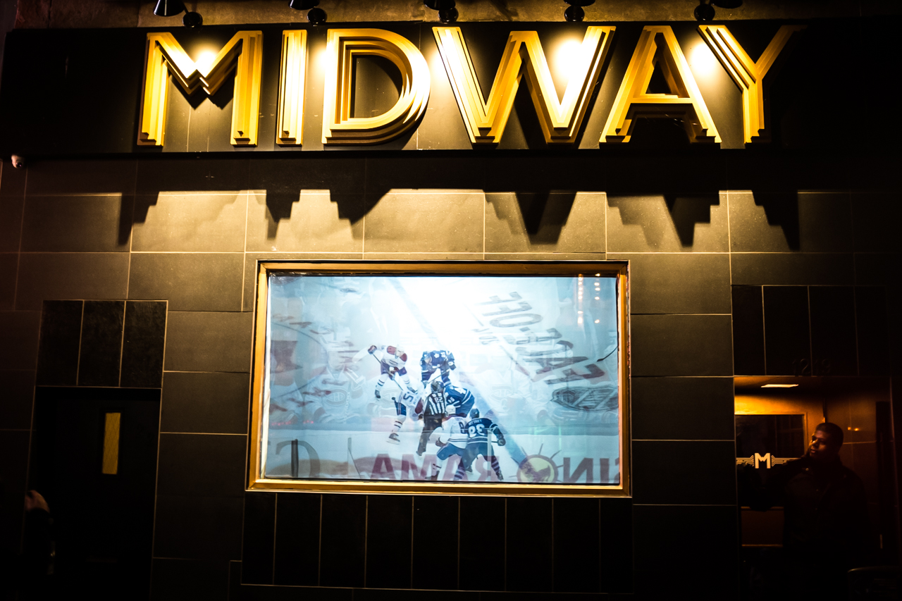 Nos Habs sont de retour et c'est au Midway qu'on les a regardés!