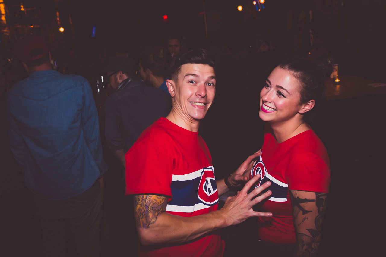 Nos Habs sont de retour et c'est au Midway qu'on les a regardés!