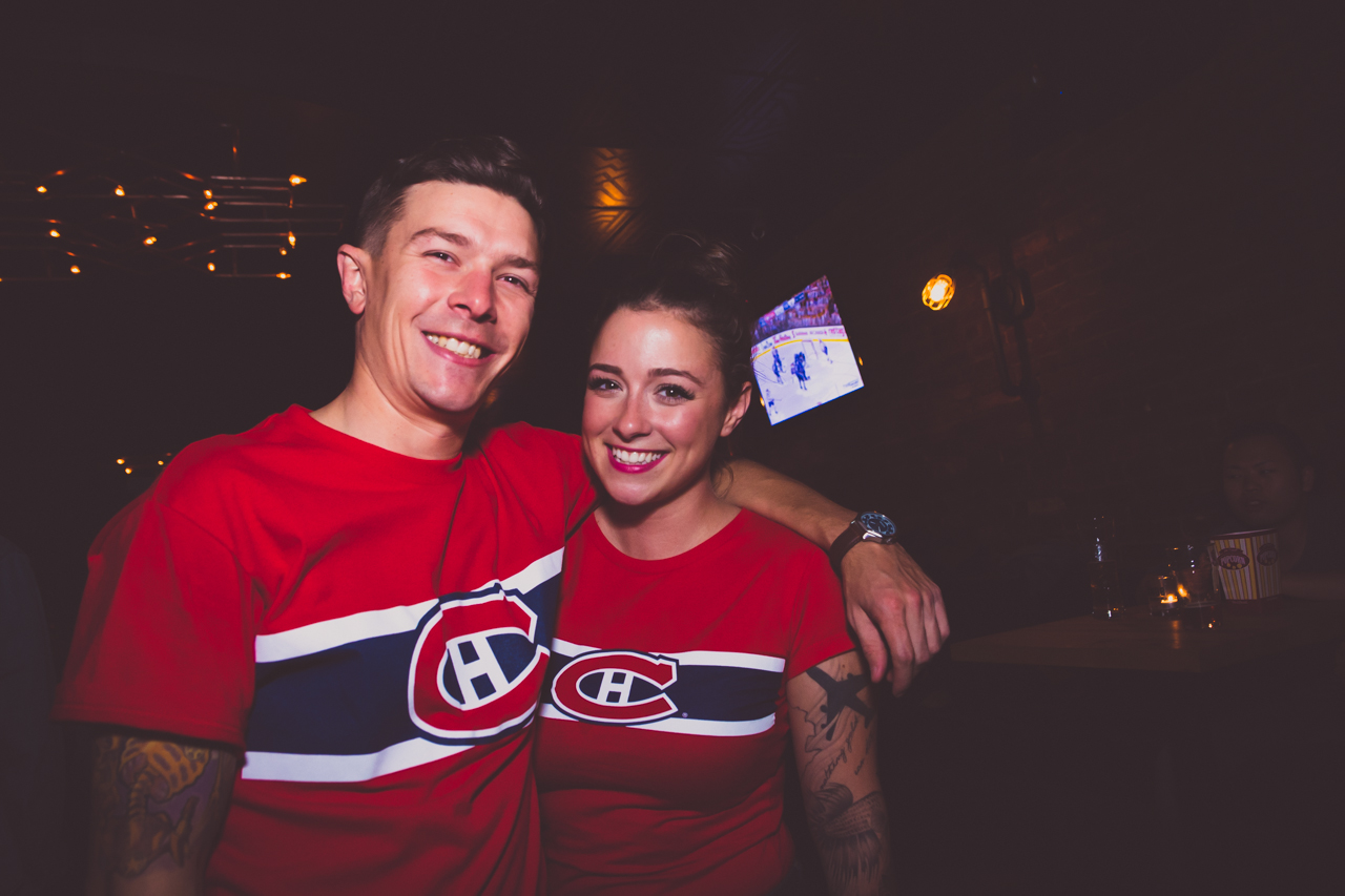 Nos Habs sont de retour et c'est au Midway qu'on les a regardés!