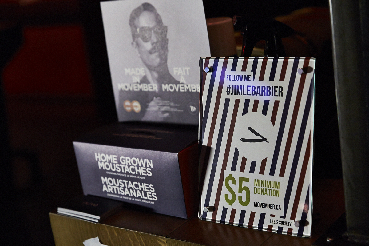 JimLeBarbier fait des ravages au Mme.Lee pour le lancement de Movember