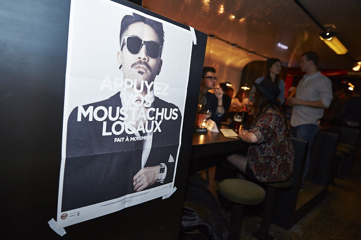 JimLeBarbier fait des ravages au Mme.Lee pour le lancement de Movember