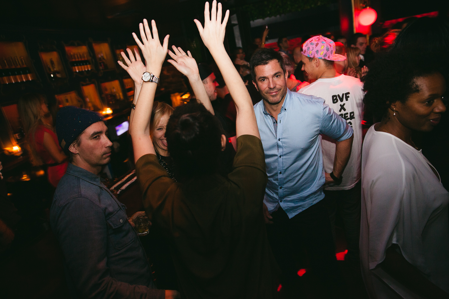 Le Peopl coule au rythme de la vodka pour sa soirée Di Salvio Reunion