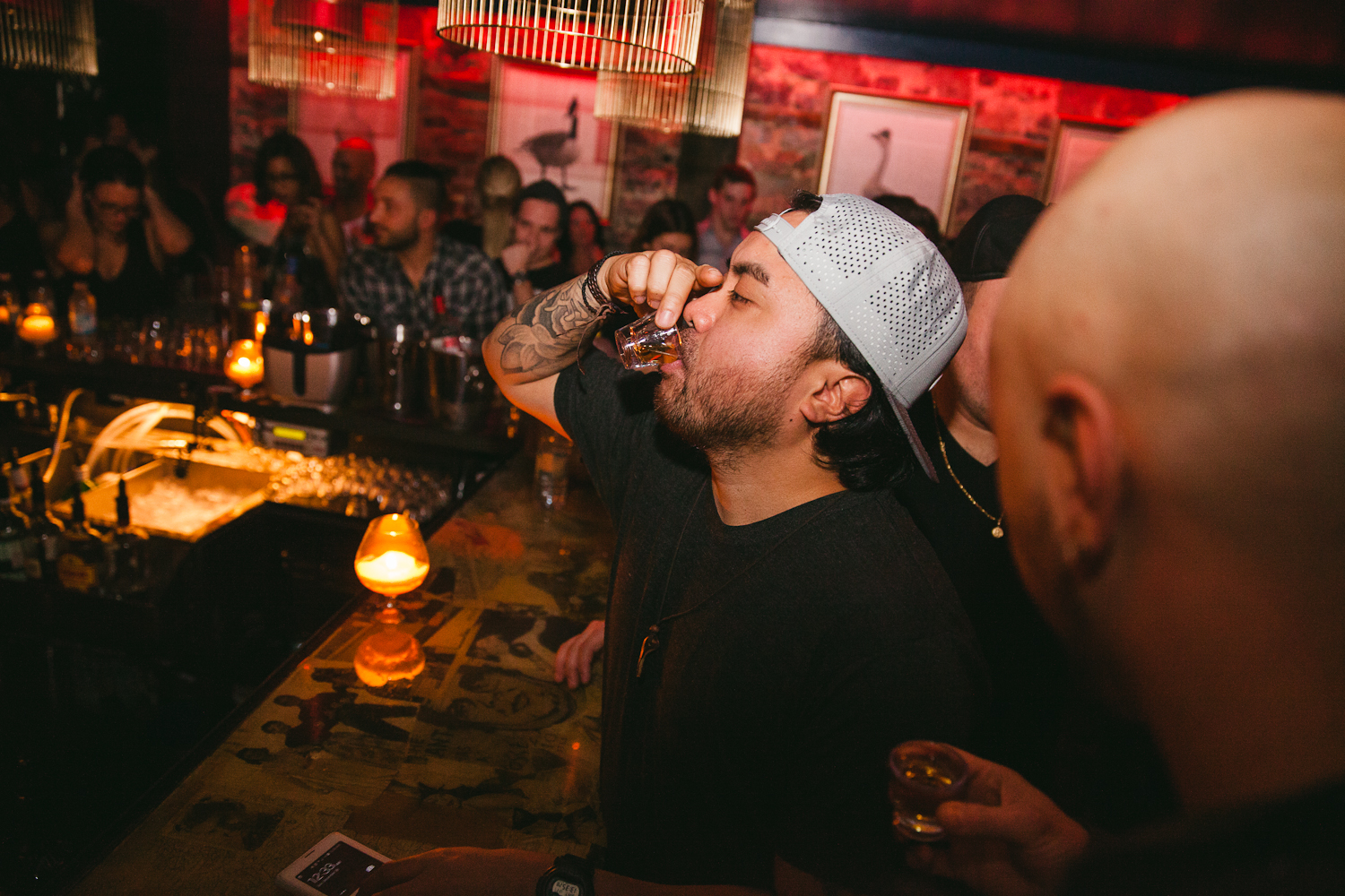 Le Peopl coule au rythme de la vodka pour sa soirée Di Salvio Reunion