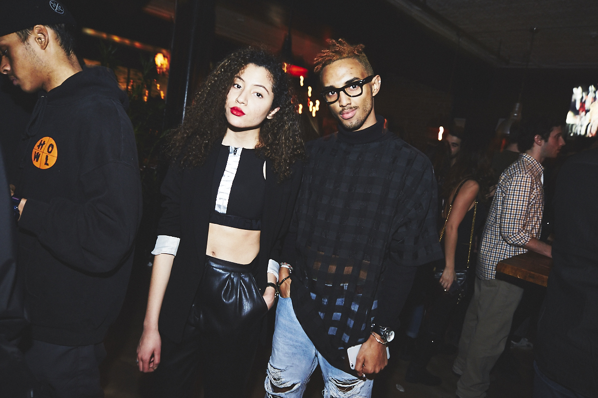 Méchante belle crowd de renards à la première soirée Kitsuné Club Night à l'Apt. 200