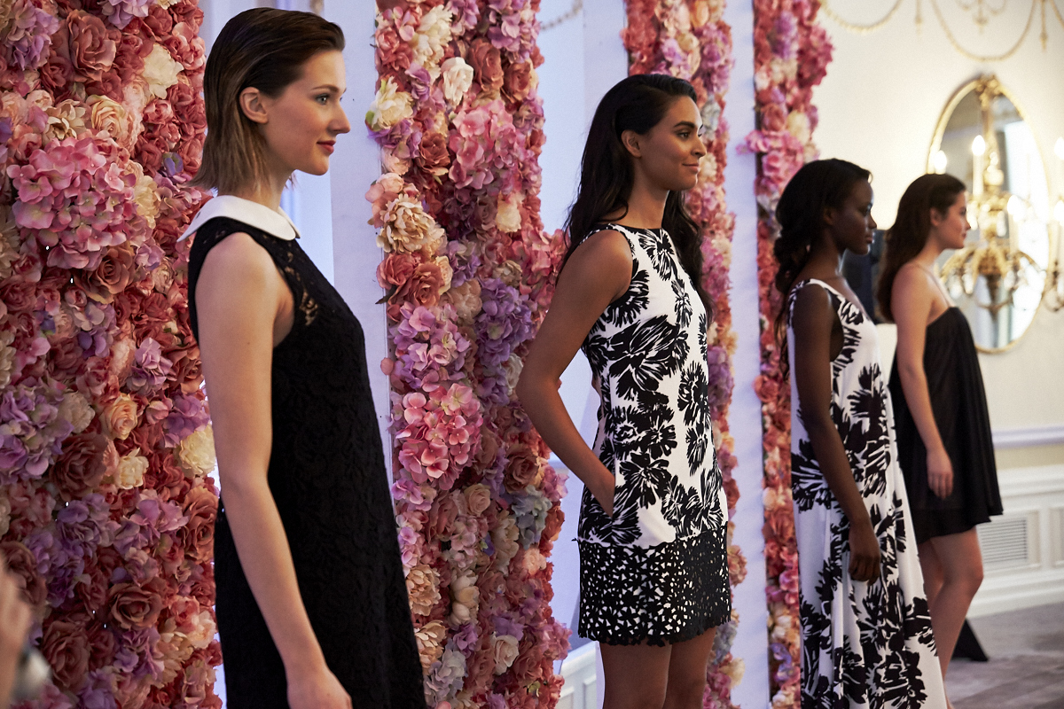 C'était le printemps au Ritz-Carlton lors du dévoilement de la collection ELLE par RW&CO