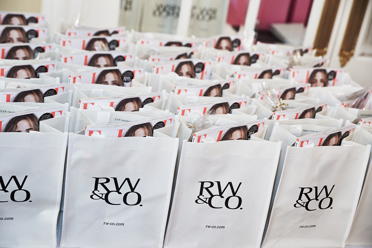 C'était le printemps au Ritz-Carlton lors du dévoilement de la collection ELLE par RW&CO