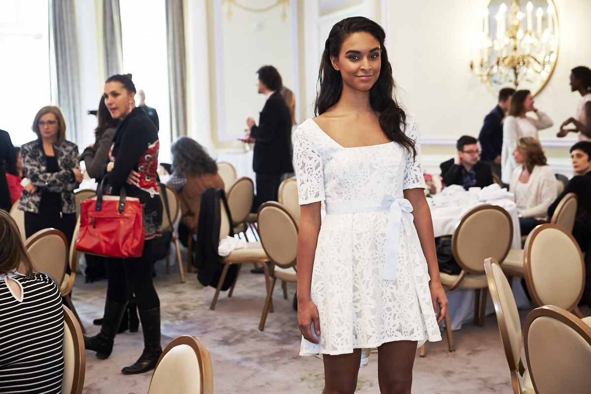 C'était le printemps au Ritz-Carlton lors du dévoilement de la collection ELLE par RW&CO
