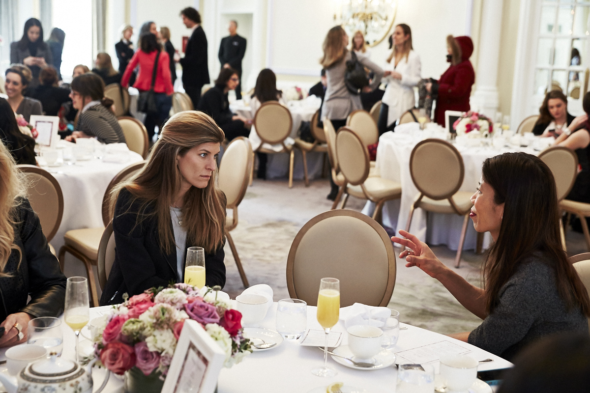 C'était le printemps au Ritz-Carlton lors du dévoilement de la collection ELLE par RW&CO