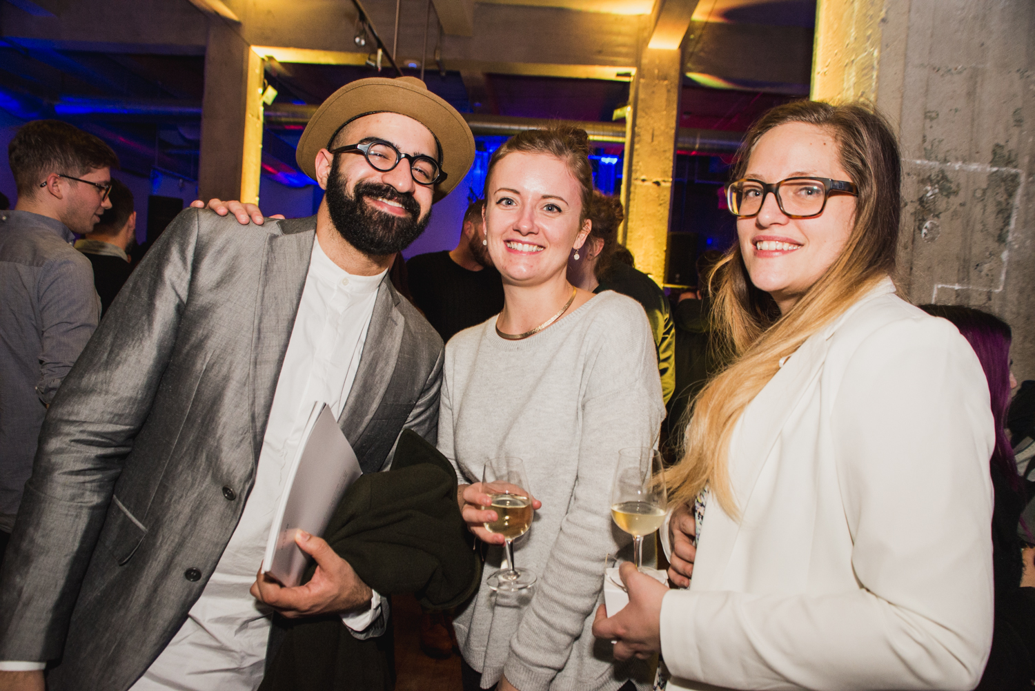 Nos talentueux designers graphiques québécois font la fête au party Grafika à l'Espace Infopresse
