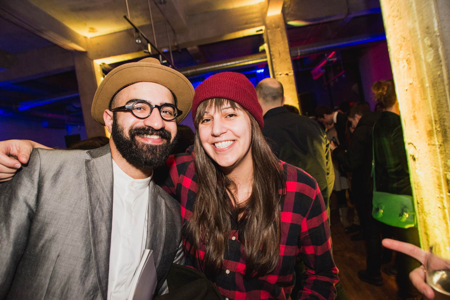 Nos talentueux designers graphiques québécois font la fête au party Grafika à l'Espace Infopresse