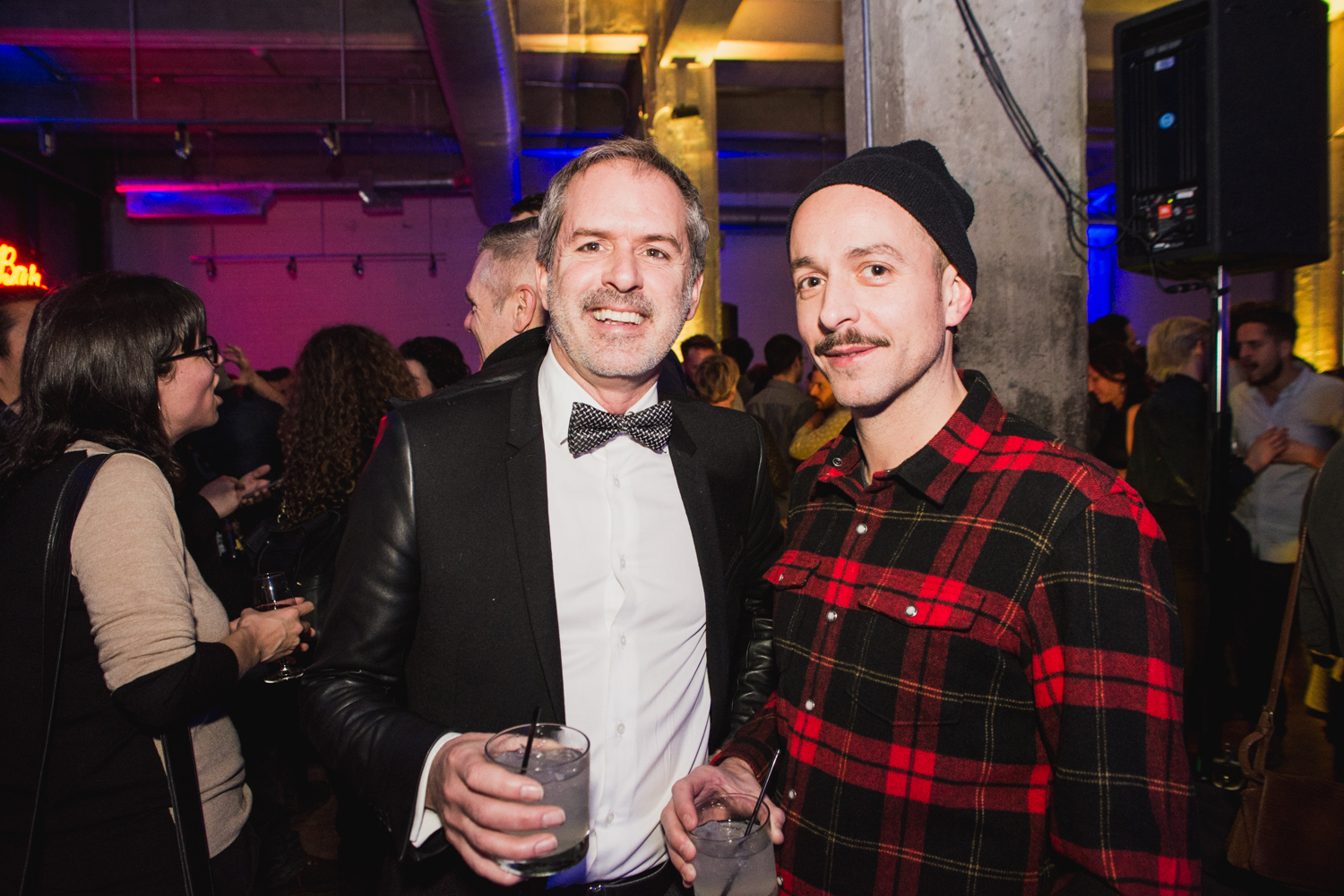 Nos talentueux designers graphiques québécois font la fête au party Grafika à l'Espace Infopresse