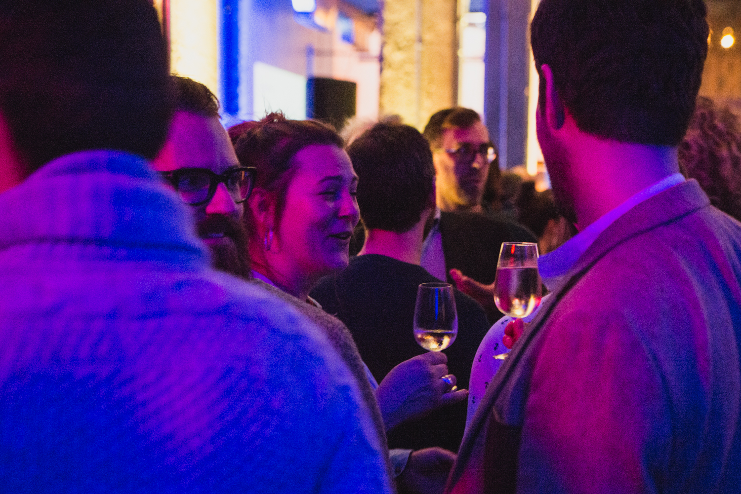 Nos talentueux designers graphiques québécois font la fête au party Grafika à l'Espace Infopresse