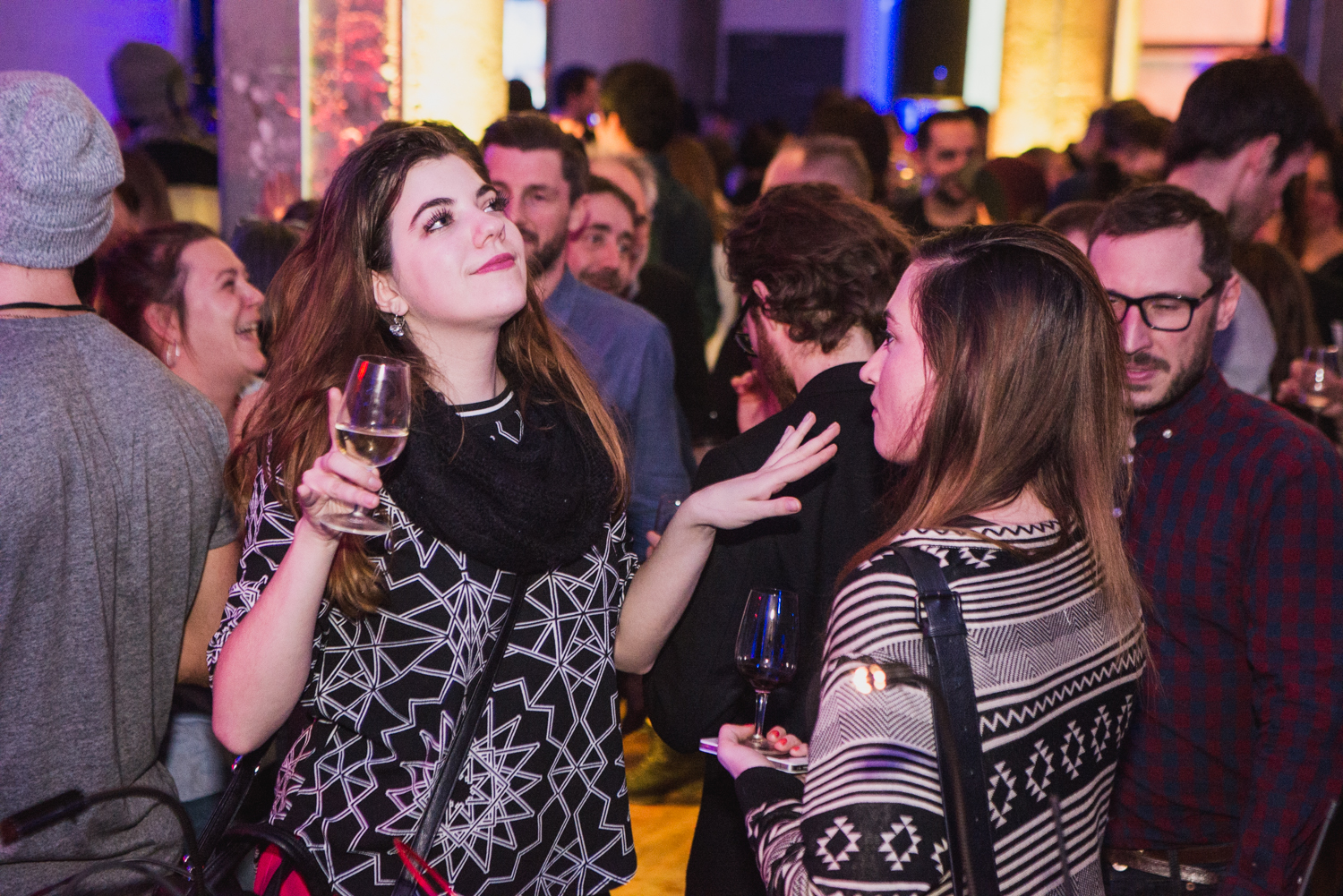 Nos talentueux designers graphiques québécois font la fête au party Grafika à l'Espace Infopresse