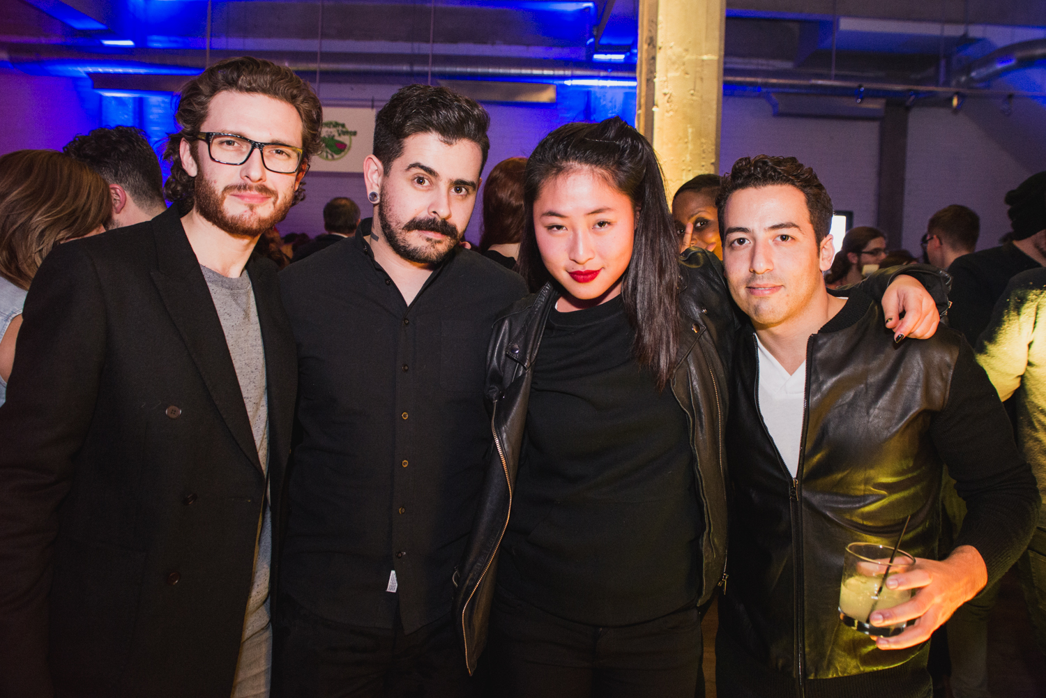 Nos talentueux designers graphiques québécois font la fête au party Grafika à l'Espace Infopresse